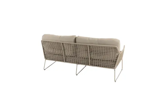 Albano 2,5-zits lounge bank incl. 3 kussens achter, 4 Seasons Outdoor, tuinmeubels