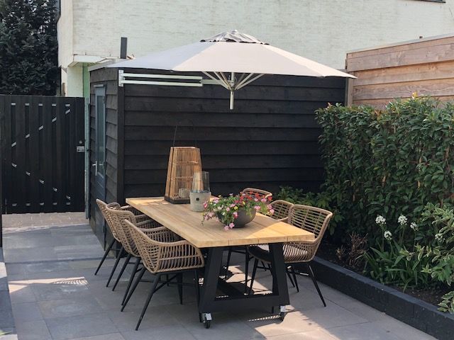 Luxe houten tuintafel Loon op Zand