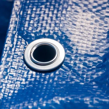 AFDEKZEIL BLAUW 2 x 3 MTR 80 GR/M² detail, verbo, tuinmeubels.nl
