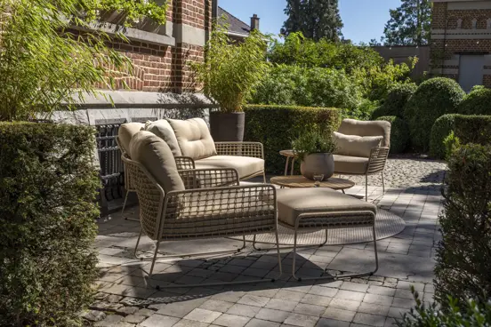 Albano loungeset met salontafels sfeerbeeld 5, 4 Seasons Outdoor, Tuinmeubels