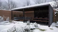 Alvaro Gazebo sneeuw, SUNS, tuinmeubels