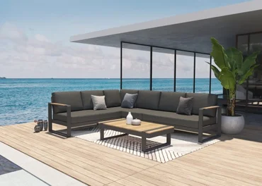 Amari loungeset met koffietafel sfeer, 4 Seasons Outdoor, Tuinmeubels