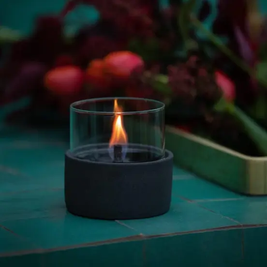 Aster Lava Black sfeer, Tenderflame, tuinmeubels.nl