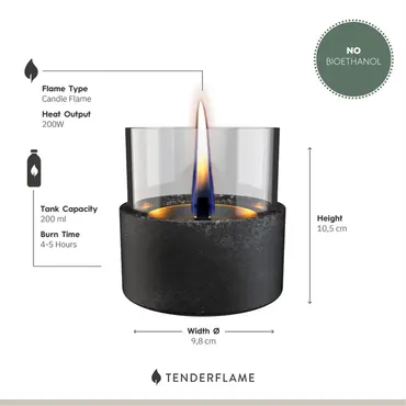 Aster Lava Grey informatie, Tenderflame, tuinmeubels.nl