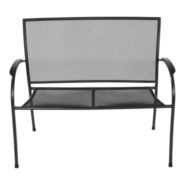 Bank Nordic L105cm - Vooraanzicht, Lesli Living, Tuinmeubels