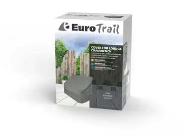 Bankhoes grijs 230x90x100 cm verpakking, Eurotrail hoezen, tuinmeubels.nl
