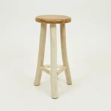 Barkruk teak vd leeden - tuinmeubels.nl