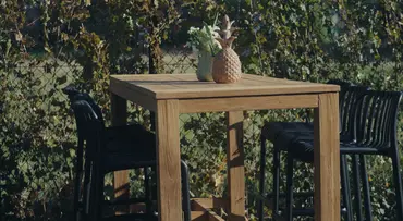 Barstoel Vita Porto Zwart B-03, Vita, tuinmeubels.nl