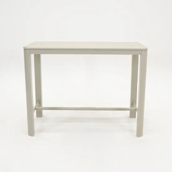 Bartafel Eos L140B74H105 creme voorkant, Vita, Tuinmeubels.nl