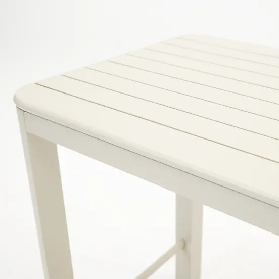 Bartafel Eos L140B74H105 creme detail, Vita, Tuinmeubels.nl