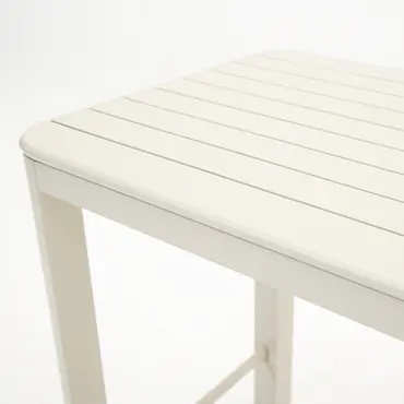 Bartafel Eos L140B74H105 creme detail, Vita, Tuinmeubels.nl