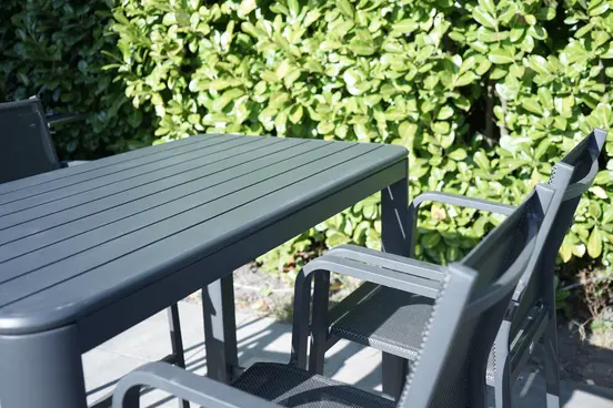 Bartafel EOS L105B74H140cm grijs sfeer, Vita, tuinmeubels.nl