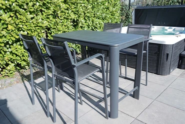 Bartafel EOS L105B74H140cm grijs sfeer, Vita, tuinmeubels.nl
