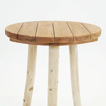 Bartafel teak tafelblad, Van der Leeden, tuinmeubels