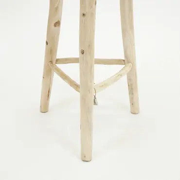 Bartafel teak tafelpoten, Van der Leeden, tuinmeubels