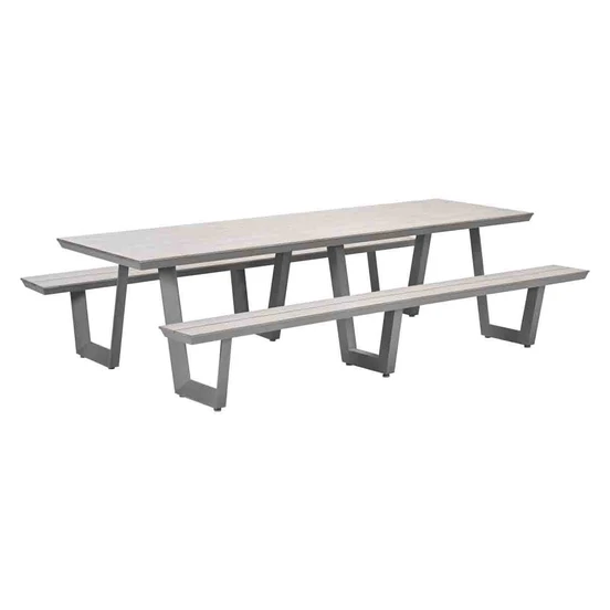 Bell picknick set 280x178xH75 taupe, Garden Impressions, tuinmeubels.nl