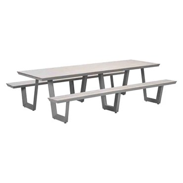 Bell picknick set 280x178xH75 taupe, Garden Impressions, tuinmeubels.nl