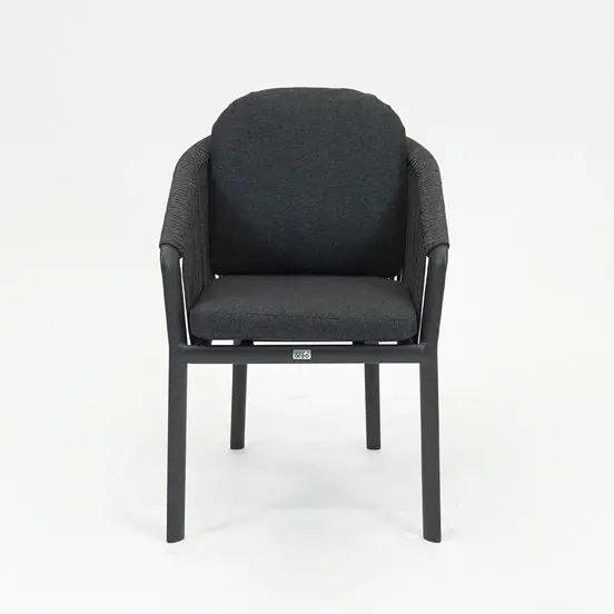 Belladonne fauteuil antraciet voor, Vita, Tuinmeubels.nl