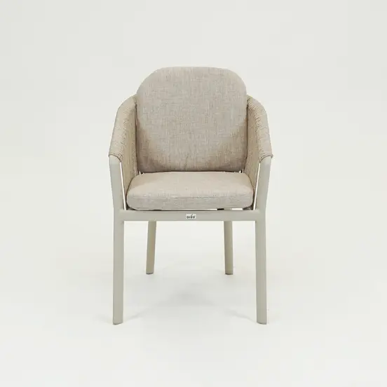 Belladonne fauteuil creme voorkant, Vita tuinmeubels, Tuinmeubels.nl