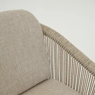 Belladonne fauteuil creme detail, Vita tuinmeubels, Tuinmeubels.nl