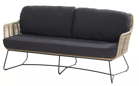 Belmond living bench 2.5 seaters natural, 4 Seasons Outdoor, tuinmeubels