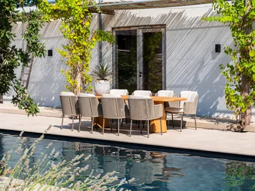 Bernini dining stoel terre incl. 2 kussens sfeerbeelden, 4 Seasons Outdoor, tuinmeubels.nl