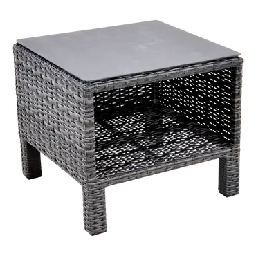 Bijzettafel soho forte open l50b50, Lesli Living, tuinmeubels.nl