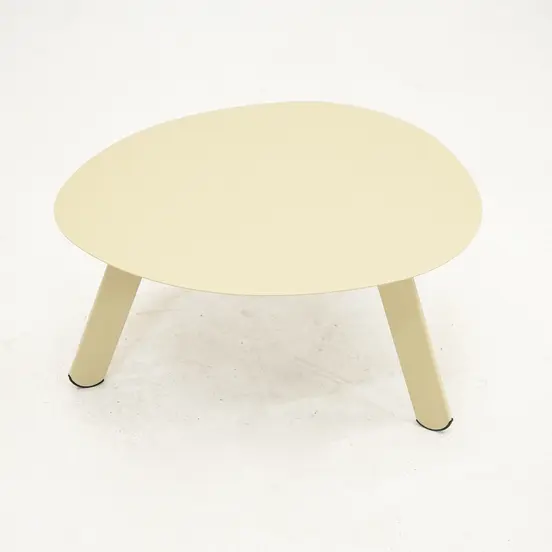 Bijzettafel tiki 55x46x28cm beige bovenkant, Lesli Living, tuinmeubels.nl