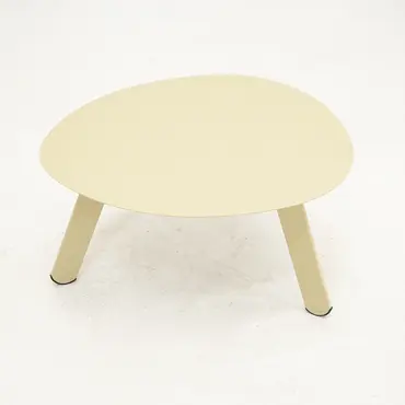 Bijzettafel tiki 55x46x28cm beige bovenkant, Lesli Living, tuinmeubels.nl