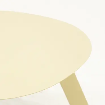 Bijzettafel tiki 55x46x28cm beige detail, Lesli Living, tuinmeubels.nl