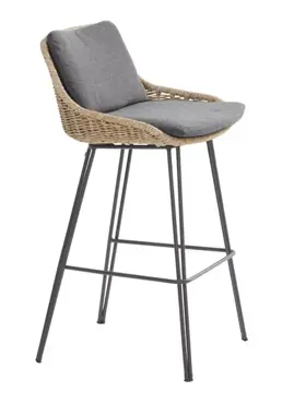 Bohemian Bar chair zijkant, 4 Seasons Outdoor, tuinmeubels