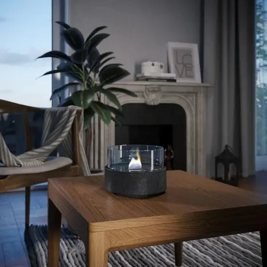 Café 18 Lava Black sfeer, Tenderflame, tuinmeubels.nl