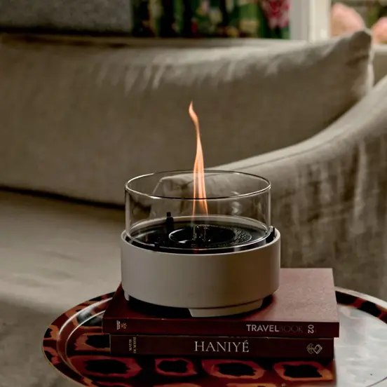 Café 18 Natural Concrete Beige sfeer, Tenderflame, tuinmeubels.nl