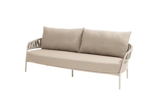 Calma loungeset 3-delig latte bank, 4 Seasons Outdoor, tuinmeubels.nl