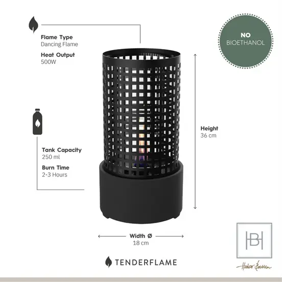 Camps Bay Black informatie, Tenderflame, tuinmeubels.nl