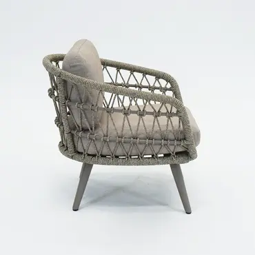 Canazei low dining zijkant, Vita tuinmeubelen, Tuinmeubels,nl