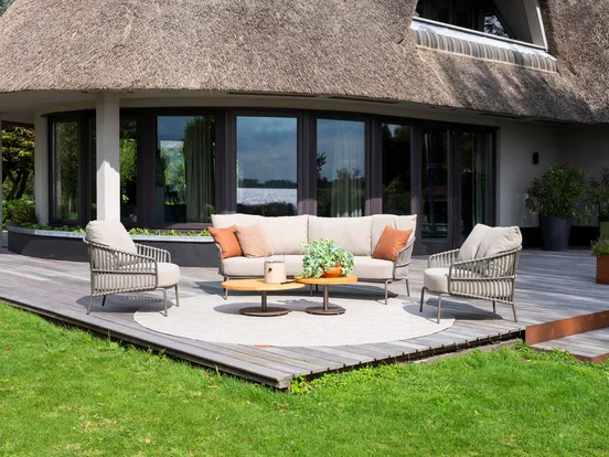 Capalbio loungeset sfeer, 4 Seasons Outdoor, tuinmeubels.nl
