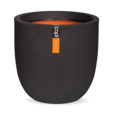 Capi pot bol Urban Smooth - Ø54 cm zwart