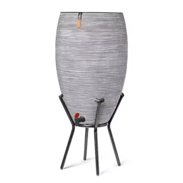 Capi regenton rib - 130L ivoor  www.tuinmeubels.nl