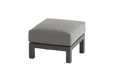Capitol loungeset met voetenbankje, 4 Seasons Outdoor, Tuinmeubels