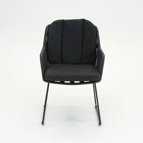 Carma Fauteuil antraciet, Vita tuinmeubelen, Tuinmeubels.nl