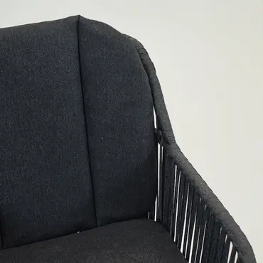 Carma Fauteuil antraciet, Vita tuinmeubelen, Tuinmeubels.nl