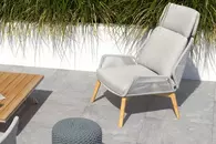 Carthago loungestoel Frozen met footstool | 4 Seasons Outdoor - afbeelding 2
