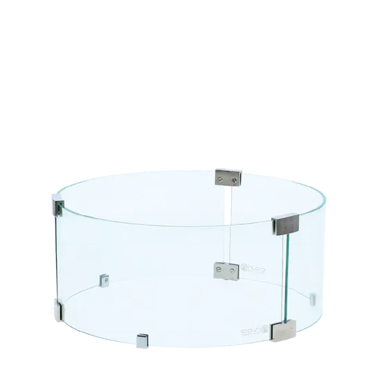 Cosi round glass set L, Cosi fires, tuinmeubels.nl