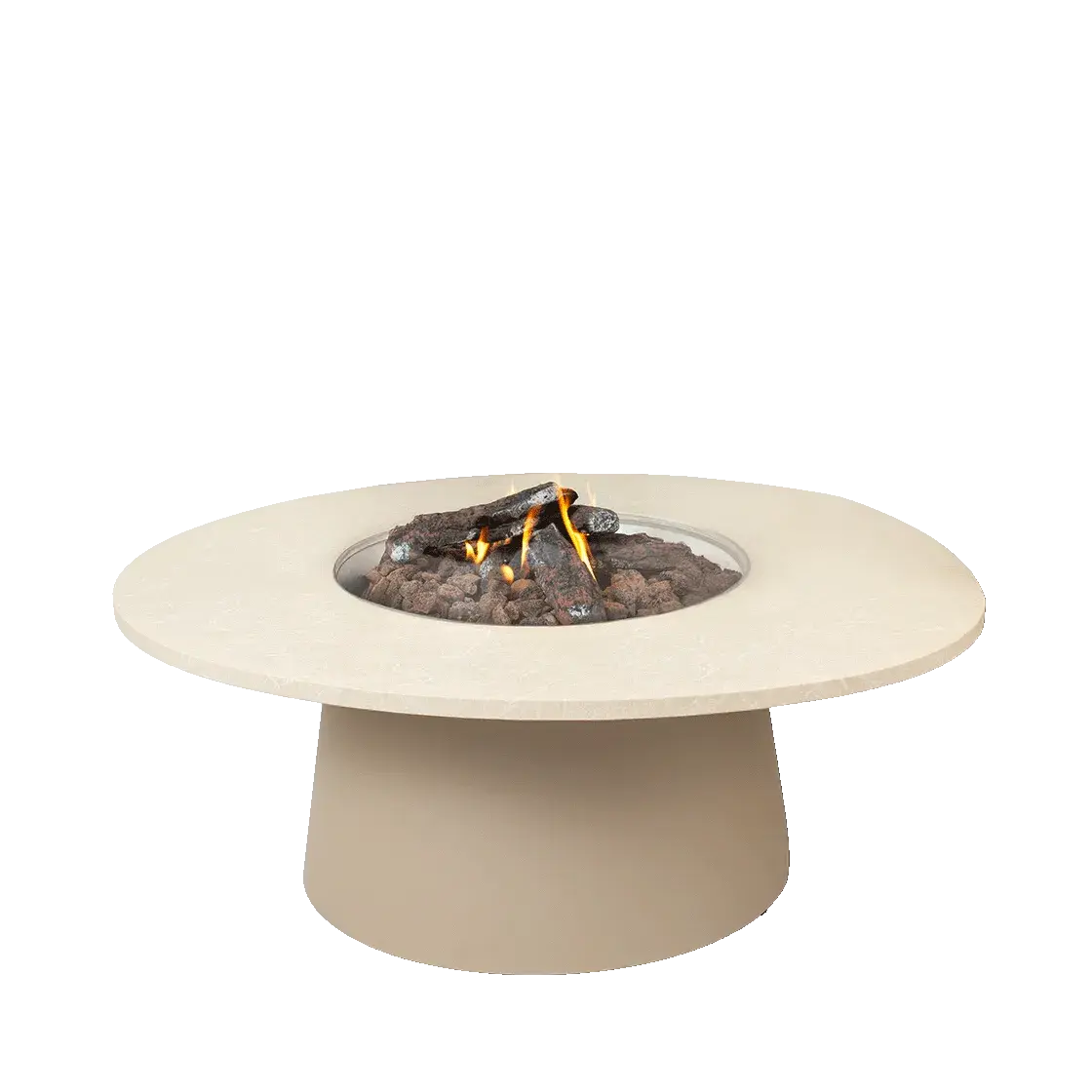 Cosidune sandy beige fire pit incl. burner