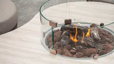 Cosiloft Novi espresso brown / stone look detail, Cosi, tuinmeubels.nl