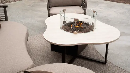 Cosiloft Novi espresso brown / stone look sfeer, Cosi, tuinmeubels.nl