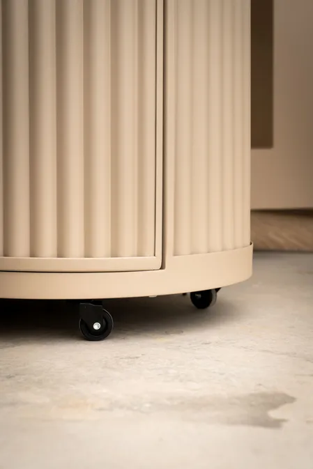 Cosipillar Curved beige detailfoto, Cosi fires, tuincentrumoutlet.com