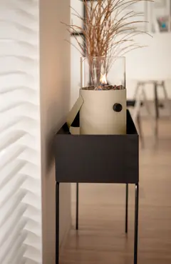 Cosiscoop Original sandy beige sfeerbeeld, Cosi fires, tuinmeubels.nl