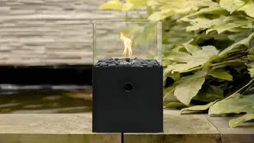 Cosiscoop Square black sfeer, Cosi fires, tuinmeubels.nl